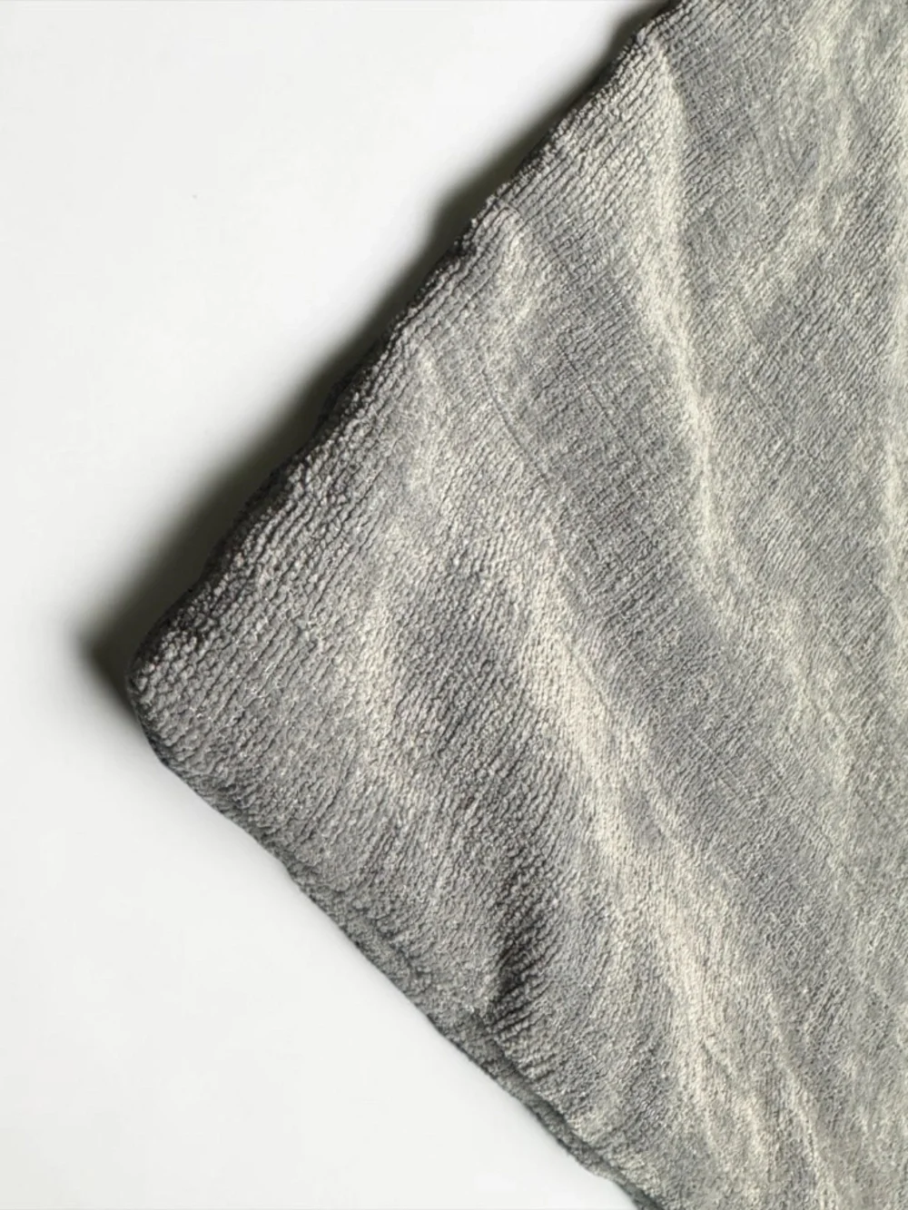 Gray Chenille Pillow Cover 19x19 Decorative Throw Pillow Case